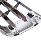 For Subaru Forester 2003-2005 Front Chrome Shell w/ Gray Insert Grille Grill