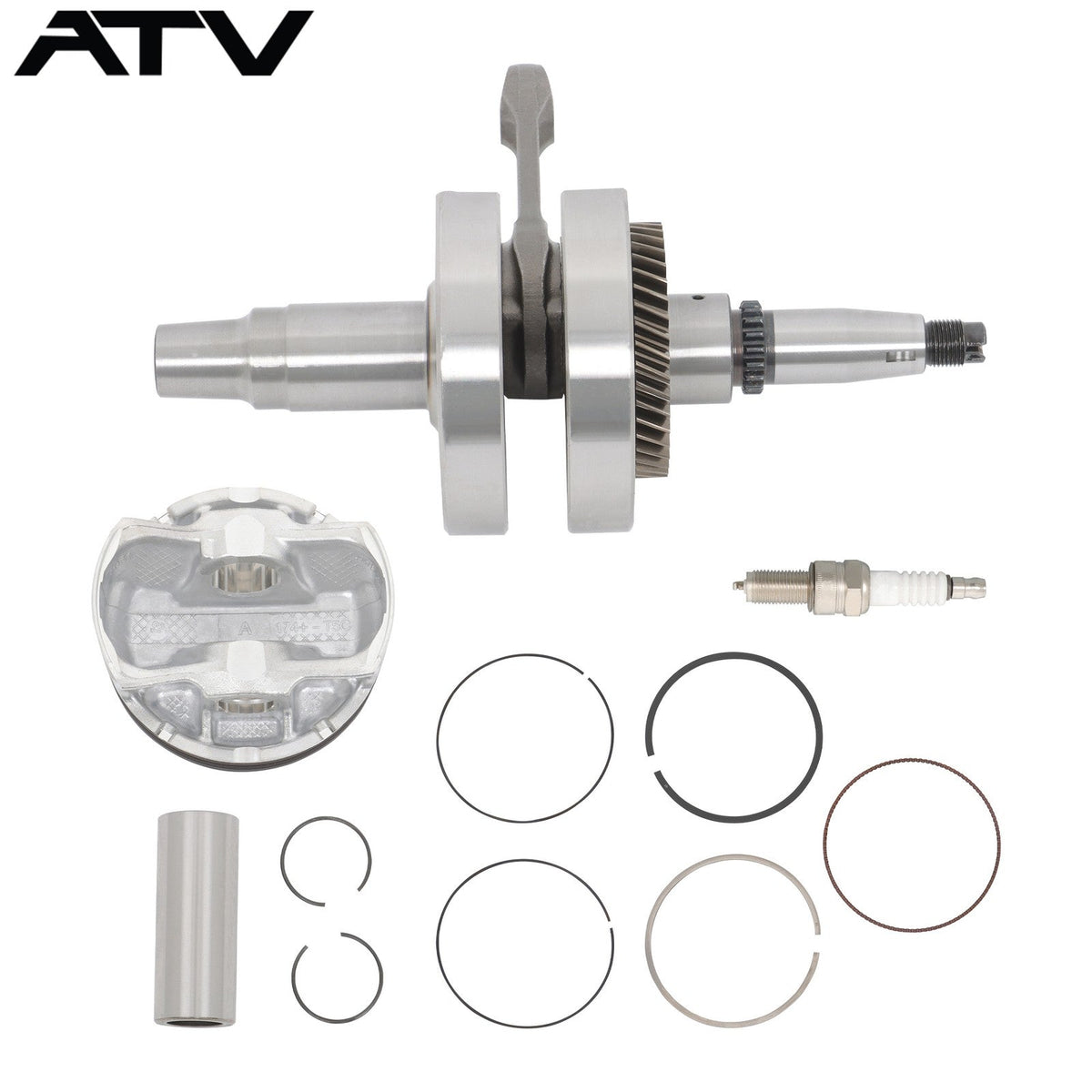 For Polaris ACE 570 2016-2017 2204729 Engine Rebuild Crankshaft Piston Ring Set