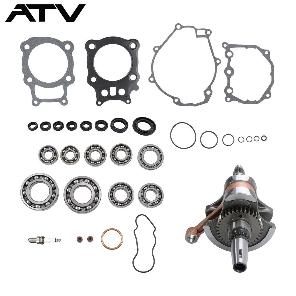 Bottom End Replacement Kit Crankshaft Bearing For Honda TRX 350 Rancher 00-06