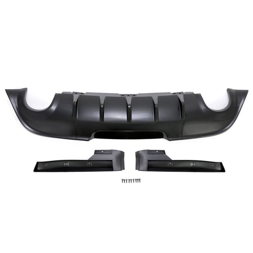 For Dodge Dart 2013-2016 14 15 GTS Style PP Black Rear Bumper Lower Diffuser Lip