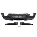 For Dodge Dart 2013-2016 14 15 GTS Style PP Black Rear Bumper Lower Diffuser Lip