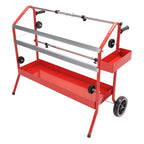 36" Mobile Multi-Roll Masking Paper Machine Dispenser Storage Tray Cutting Blade