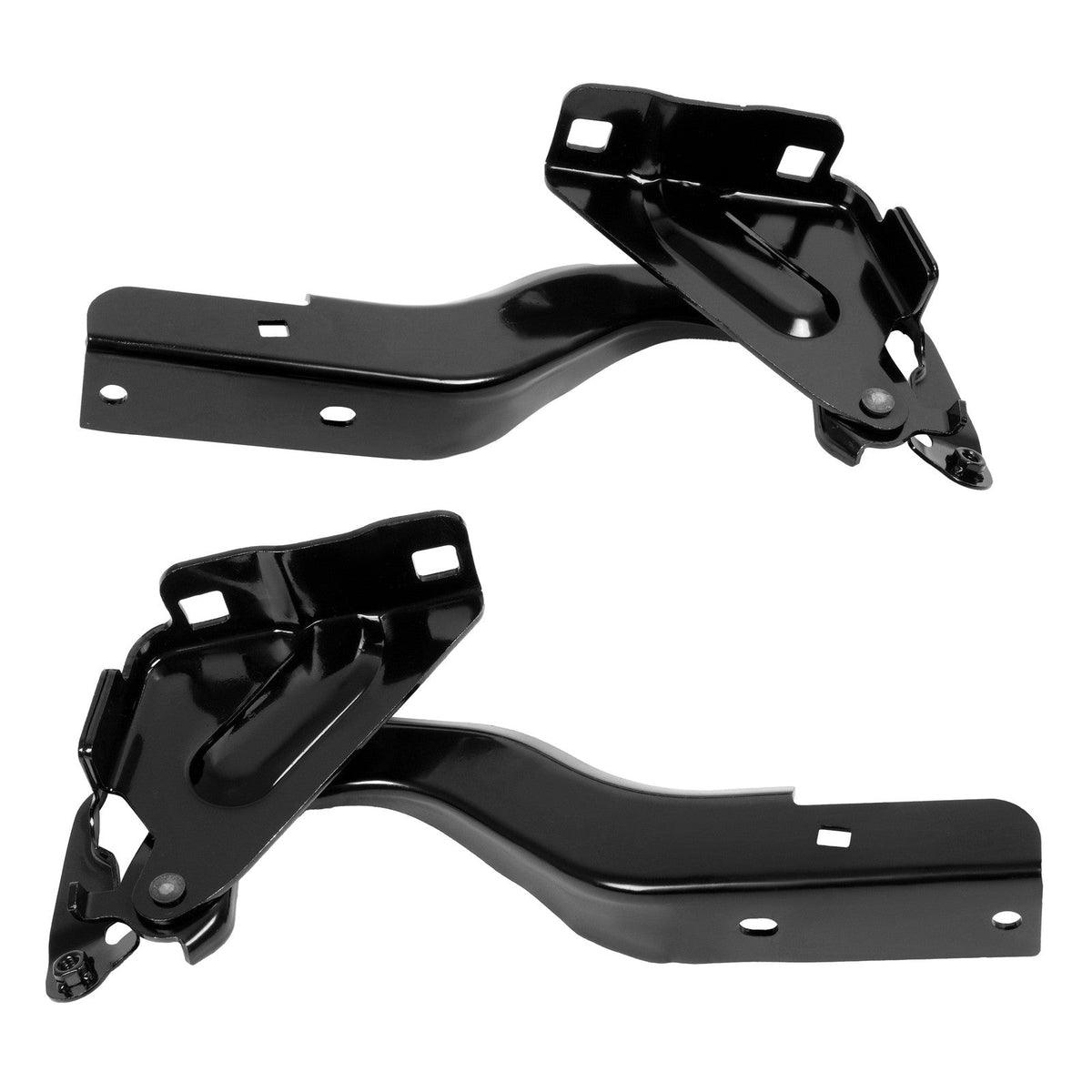 Hood Hinge Set For 2013-2019 Nissan Sentra Driver & Passenger Side LH RH Steel
