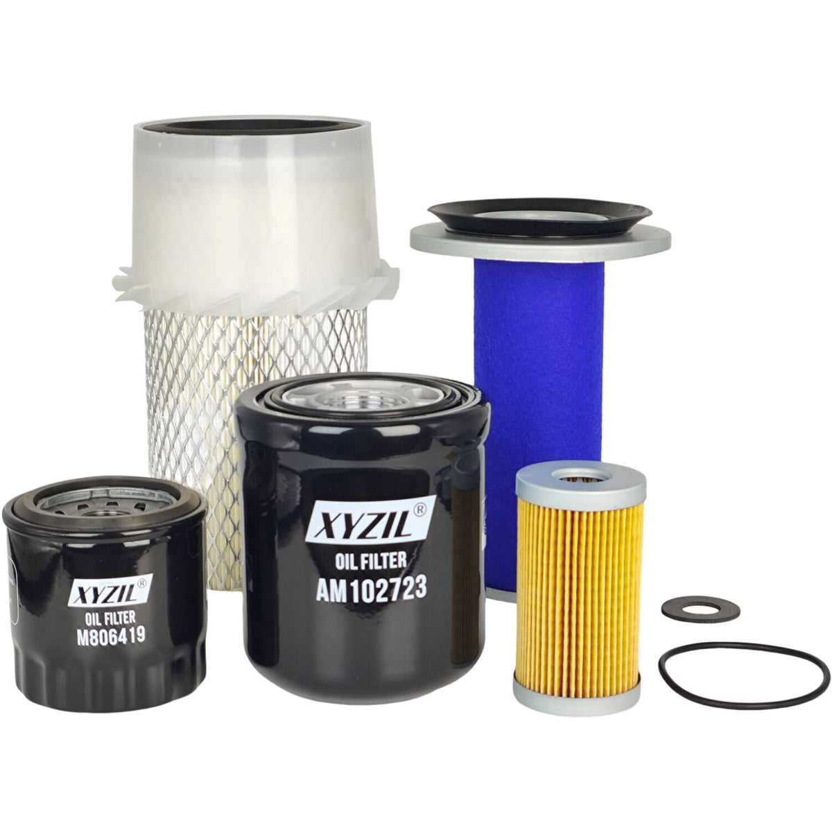 Filter Kit for John Deere 955 Engine 3TN84 Dual Stage Air Cleaner