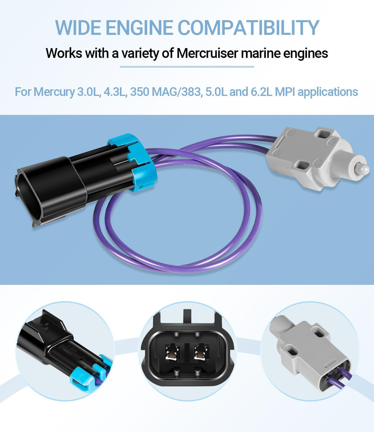 8M0052936 Boat Shift Interrupter Switch for Mercruiser 3.0L, 4.3L, 5.0L, 5.7L