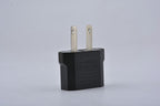 12 Pack EU Euro Europe to US USA Power Jack Wall Plug Converter Travel Adapter
