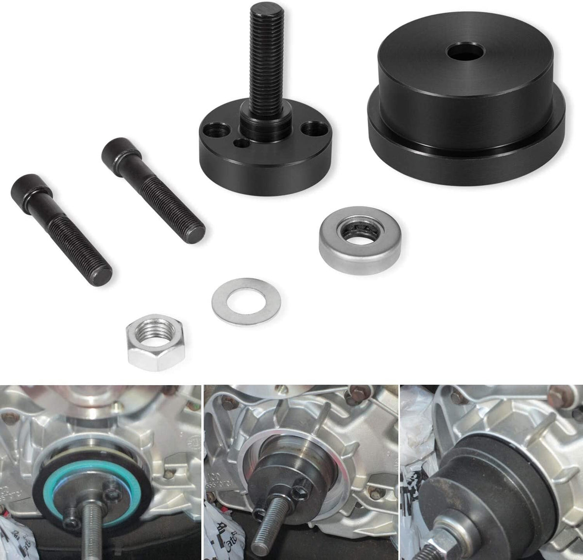 Crankshaft Front & Rear Seal Installer Tool for Ford 4.5L,6.0L,6.4L Powerstroke