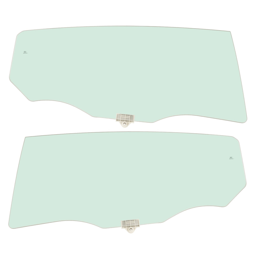 Driver Passenger Side Rear Door Window Glass For 11-16 Hyundai Elantra 4Dr Sedan
