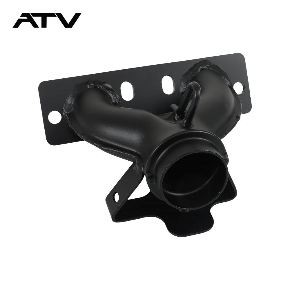For 2009-2010 Polaris RZR 800 Black New Exhaust Manifold 1262045-489 USA