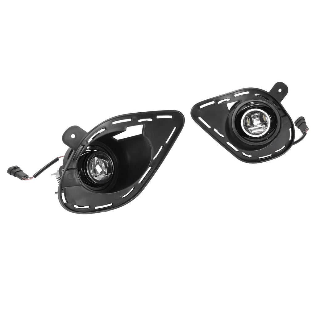 For 2015-2023 Dodge Charger SRT LED Fog Lights Driving Lamp w/Bracket Wiring Set