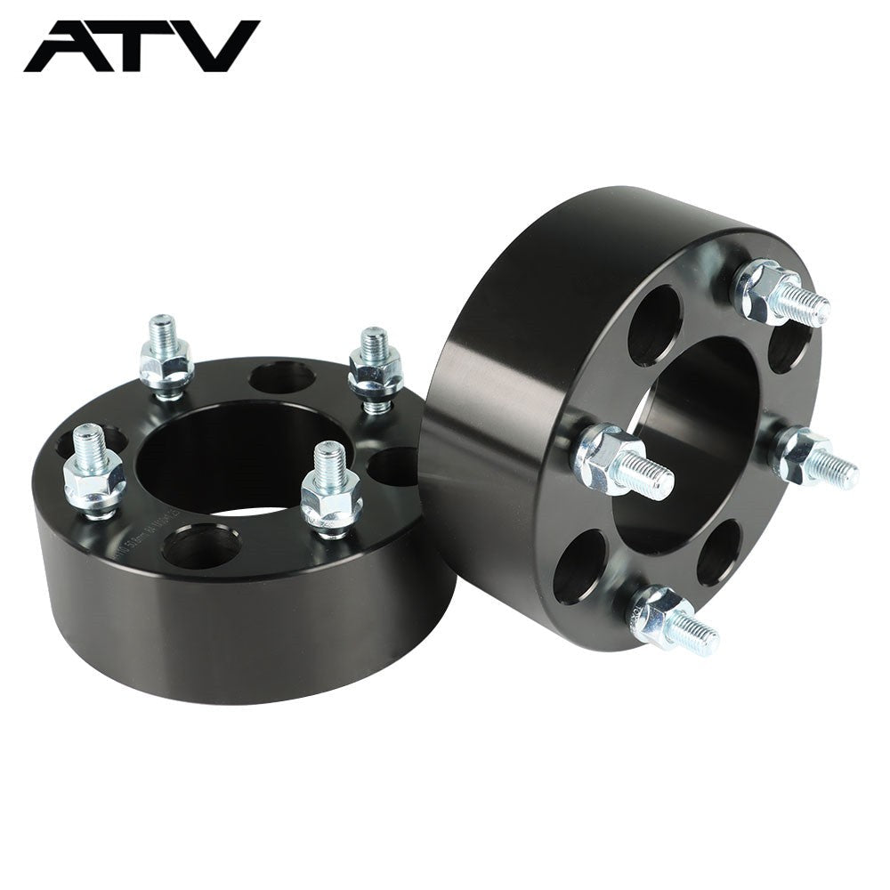 For Honda Yamaha Suzuki 4× 2 inch Hubcentric Wheel Spacers 4/110 ATV 10x1.25