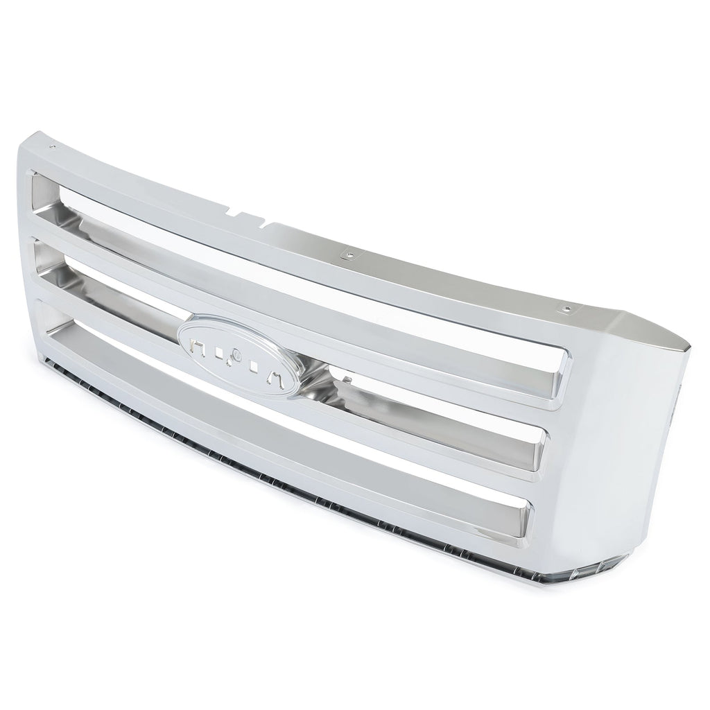 Front Grille Assembly Chrome Shell And Insert For Ford Expedition 2007-2014 New