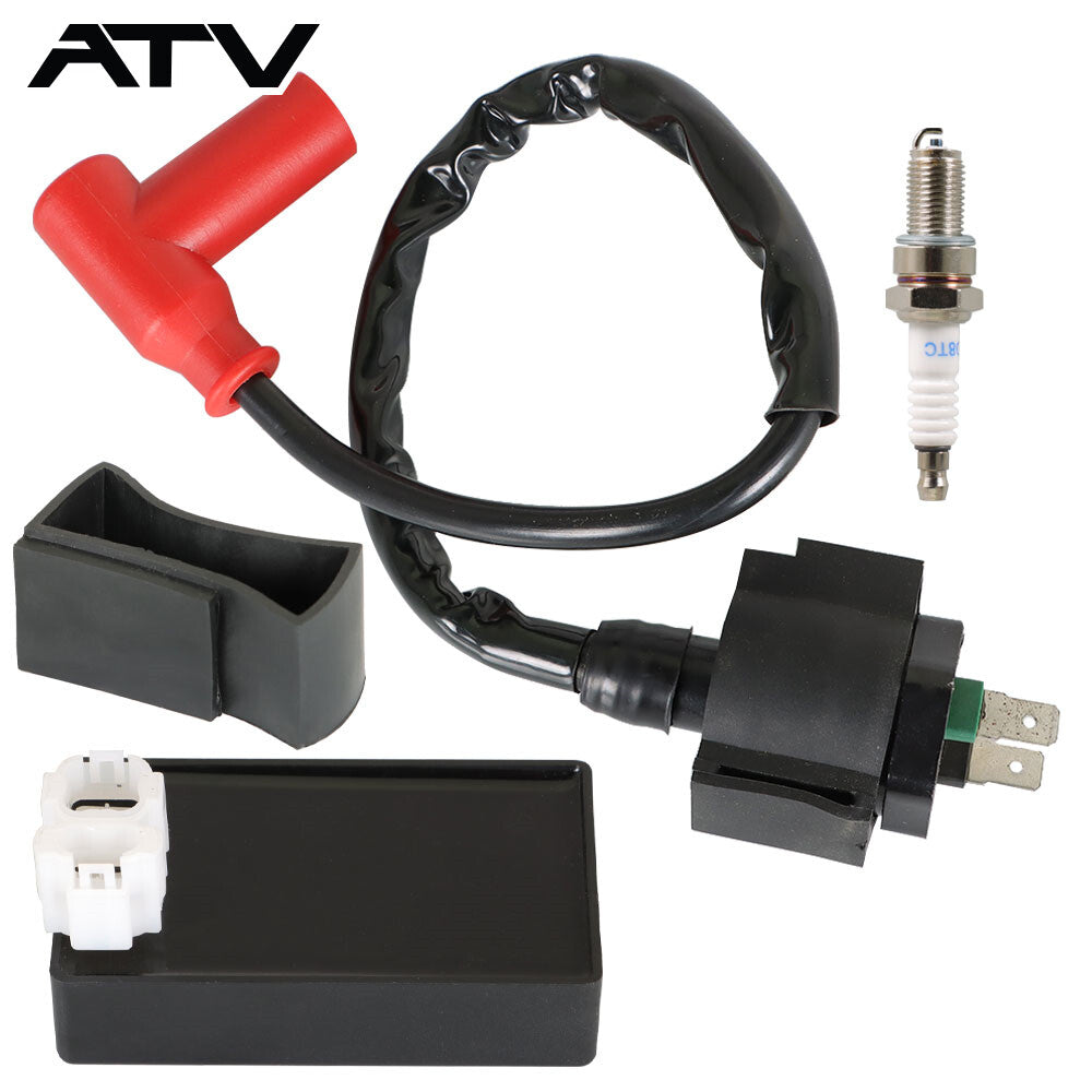 Generic For Honda Foreman 450 TRX450ES S 98-01 Ignition Coil Spark Plug CDI Box