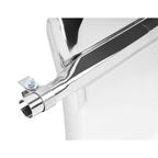 34"x24" stainless steel quarter fender kit pair universal truck w/ Support Tube