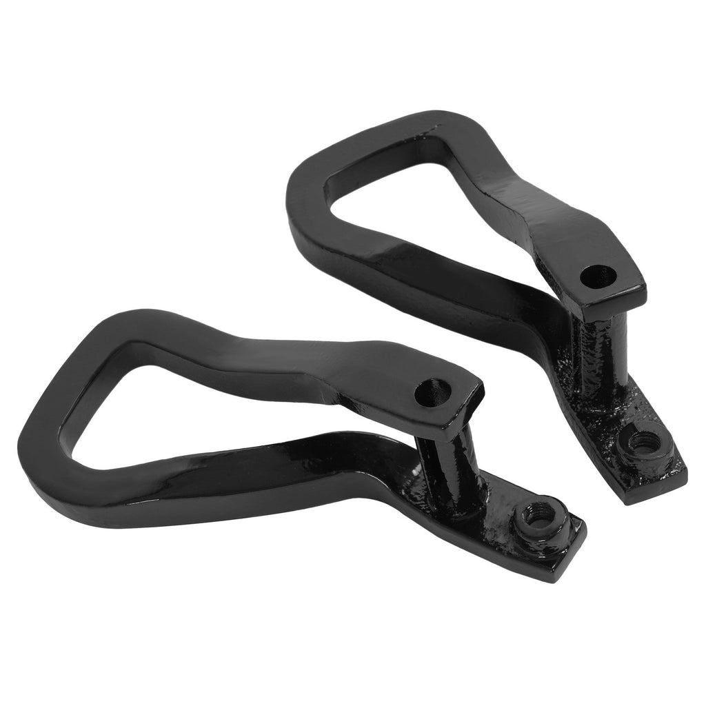 Heavy Duty Front Car Tow Hooks w/ Bolts For GMC Sierra 1500 2019-2026 Black