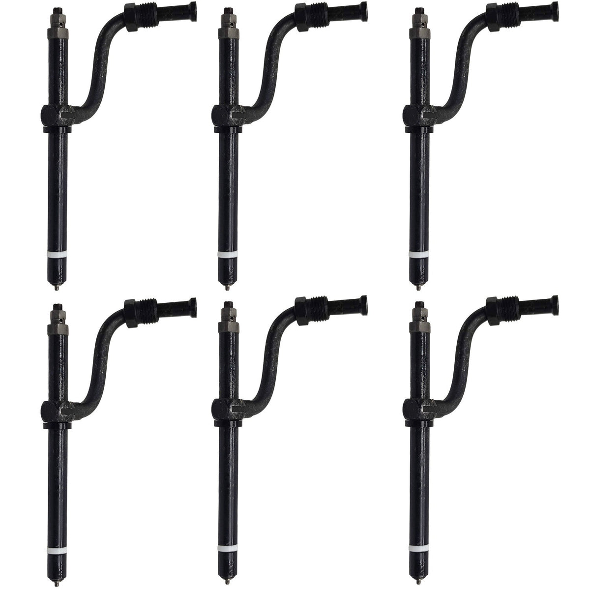 6X Pencil Fuel Injector AR50781 Fit for John Deere 3020 4230 4000 4020 7700 6600