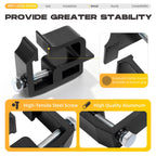 8Pcs Truck Cap Topper Camper Shell Mounting Clamps Aluminum Truck Bed Clamp