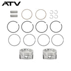 2 Piston Gasket Ring Kit for Polaris Sportsman 800 RZR 800 Ranger 800