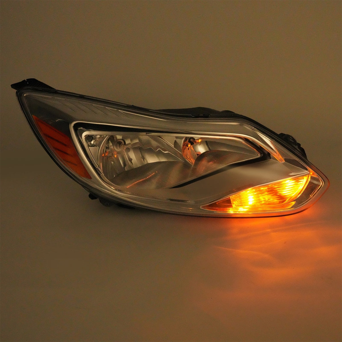 For Ford Focus 2012-2014 Headlights Headlamp Light Driver & Passenger Left+Right