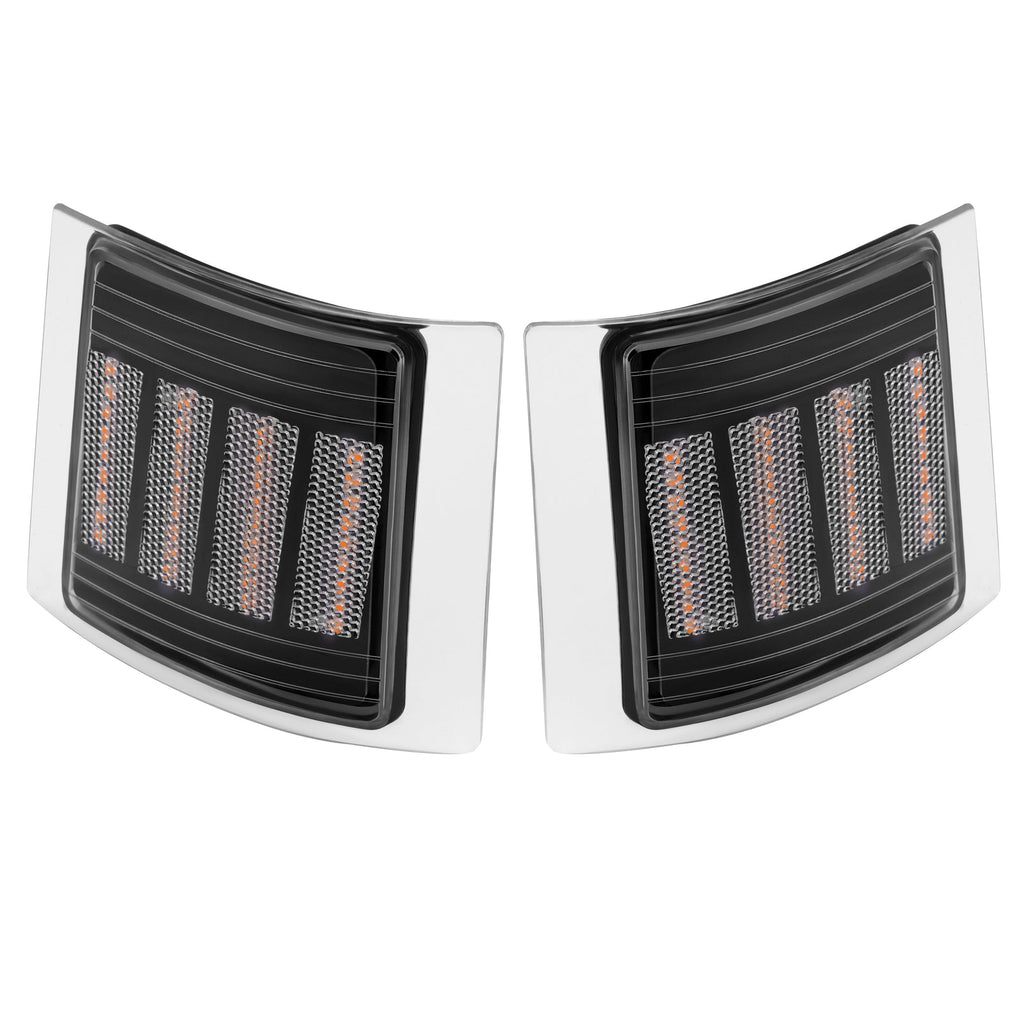 For Chevy C/K 1500 2500 3500 94-98 LED Sequential Corner Side Marker Lights Set