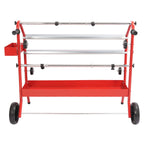 36" Mobile Multi-Roll Masking Paper Machine Dispenser Storage Tray Cutting Blade