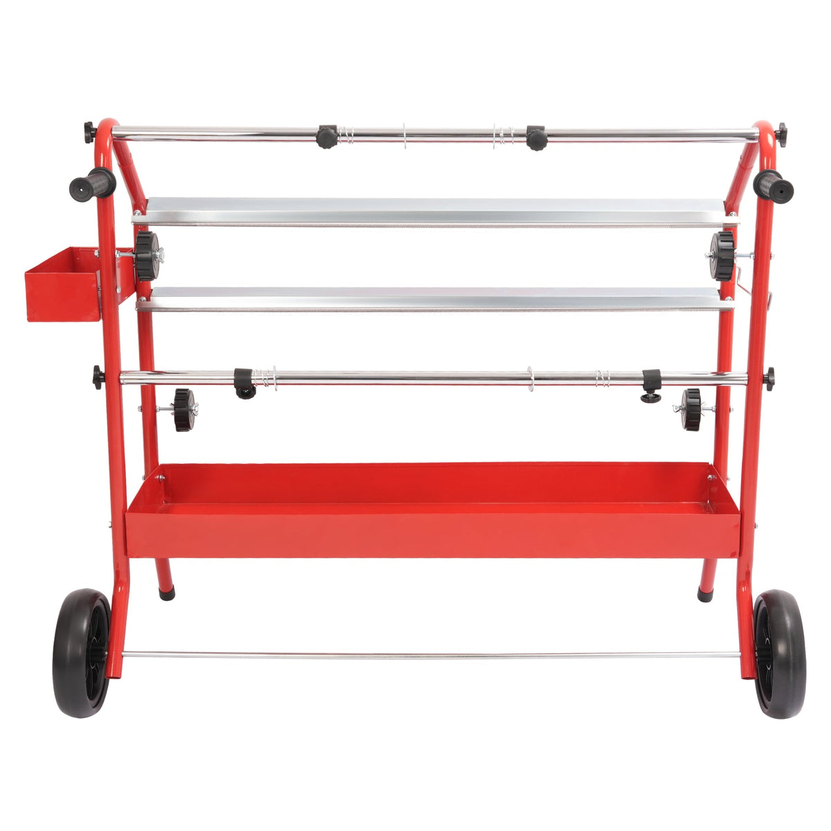 36" Mobile Multi-Roll Masking Paper Machine Dispenser Storage Tray Cutting Blade