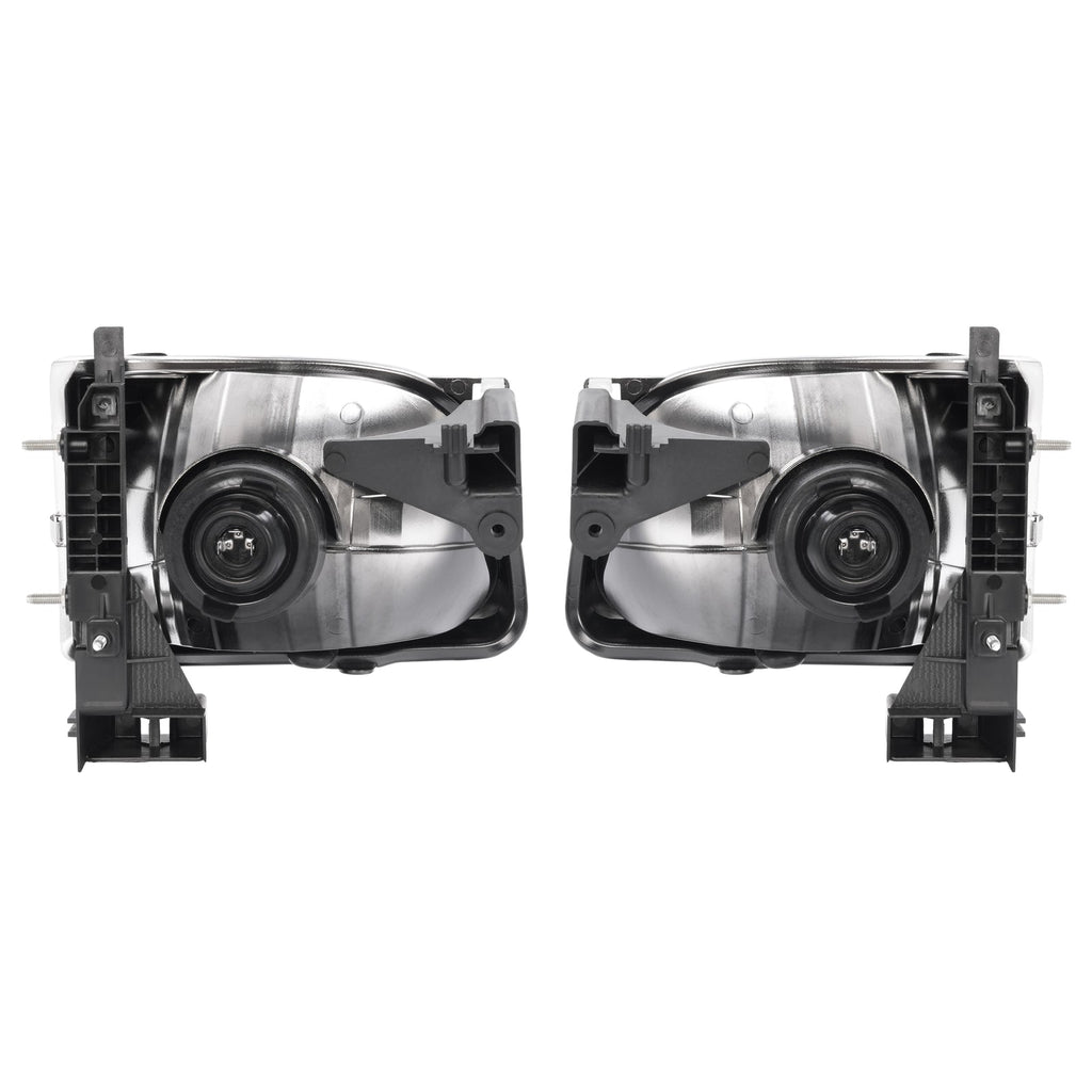 For 2001 2002 2003 2004 Toyota Tacoma White Headlights & Black Corner Light 4Pcs
