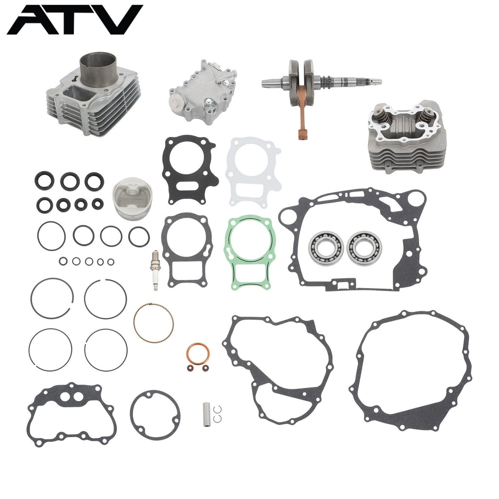 For Honda Recon TRX250 08-14 Cylinder Head Gasket ATV Crankshaft Engine Seal Kit