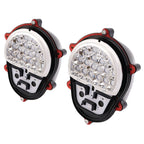 2PCS New For Humvee M998 M35 Black LED Rear Stop Tail Lights Brake Lights Lamps
