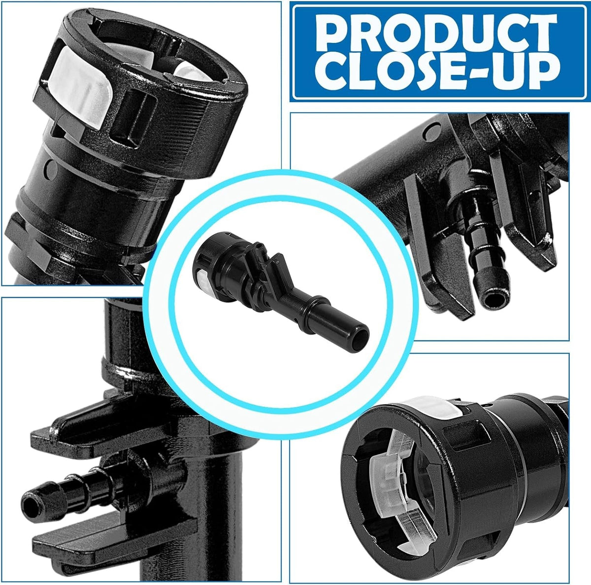 6.7L Fuel Filter Return Line Repair Connector For 2011-16 Ford F-250 F-350 F-450