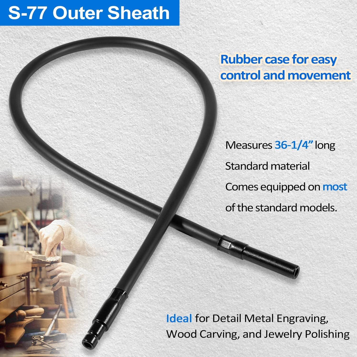 For Foredom Flexshaft Inner Shaft & Outer Sheath Set for CC LR S SR TX Series