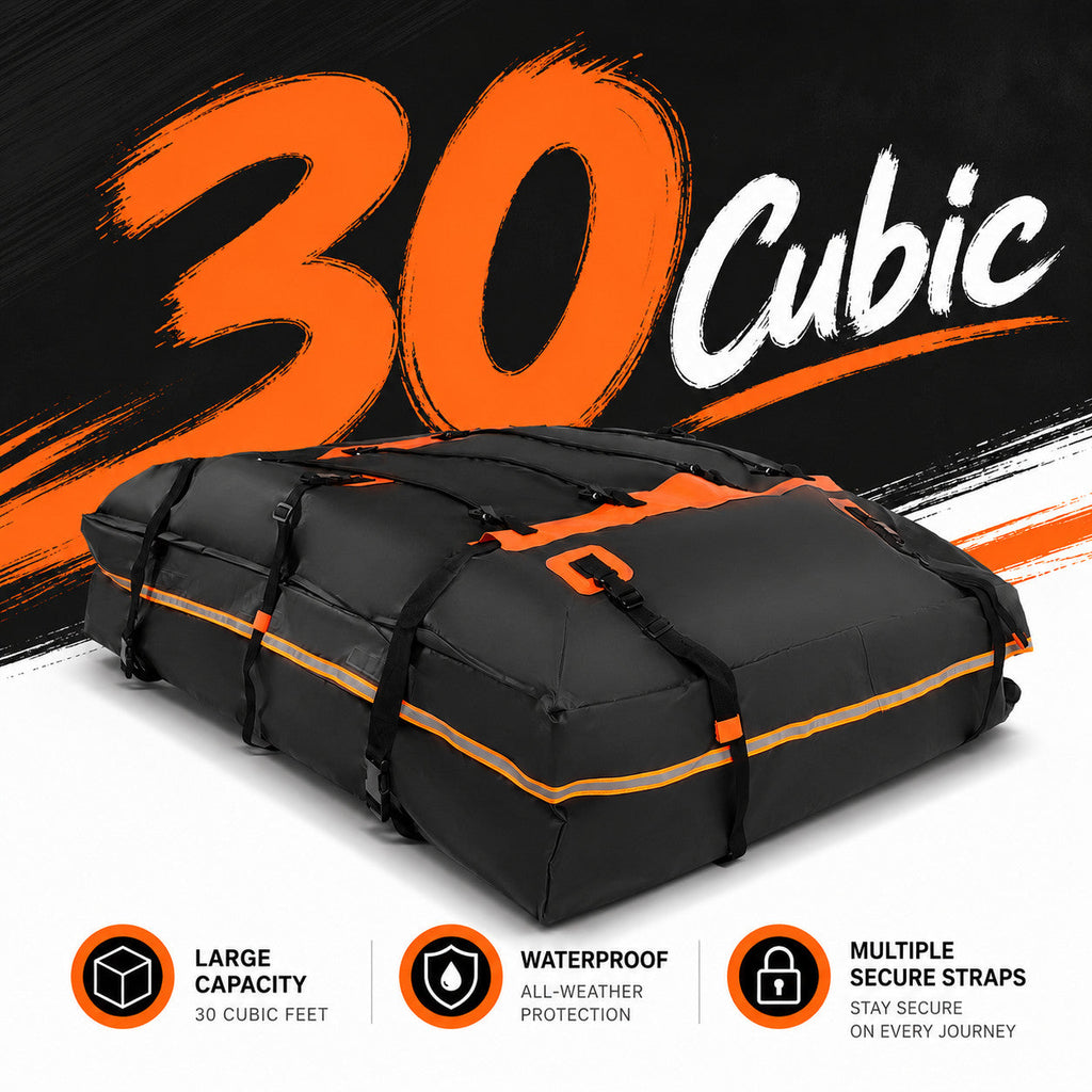 Universal Roof Top Cargo Carrier Rooftop Waterproof Bag Travel Luggage Storage