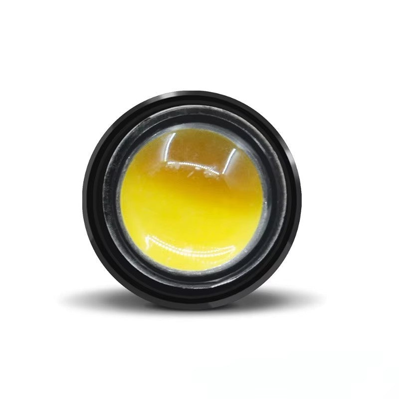 4X Universal Motorcycle Mini LED Turn Signals Indicator Amber Blinker Light Lamp