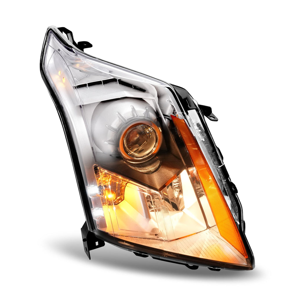 Clear Projector Headlight For Cadillac SRX 2010-2016 Passenger Side Replacement