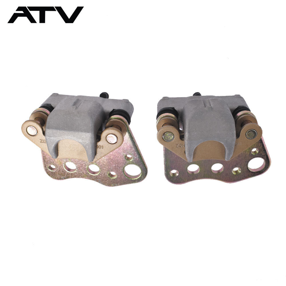Front Left Right Brake Calipers w/Pads For Polaris Sportsman 335 400 500 600 700