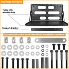 Drop Down Tailgate Table for 2007-2022 Jeep Wrangler JK JKU JL JLU Unlimited