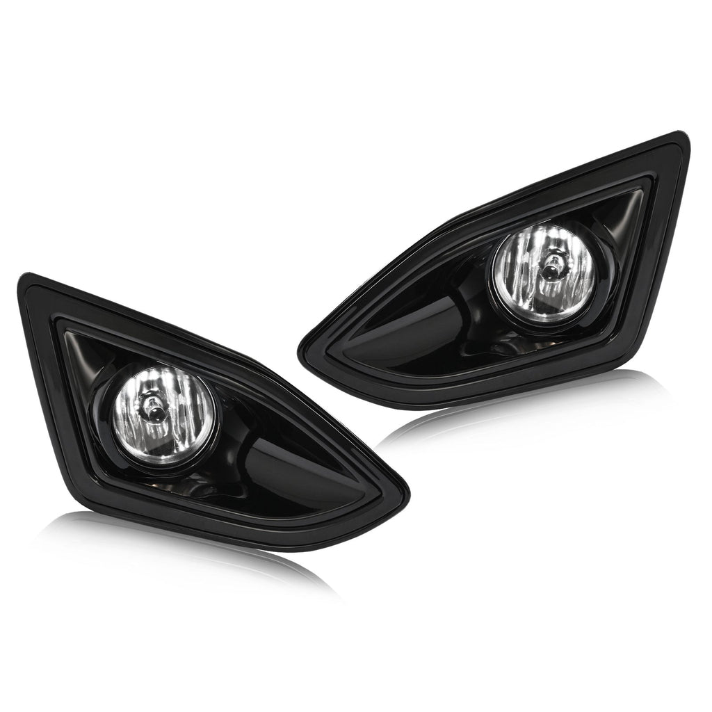 Bumper Fog Lights Lamps W/Harness Switch For Ford Edge 2015-2018 Halogen
