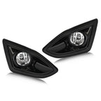 Bumper Fog Lights Lamps W/Harness Switch For Ford Edge 2015-2018 Halogen