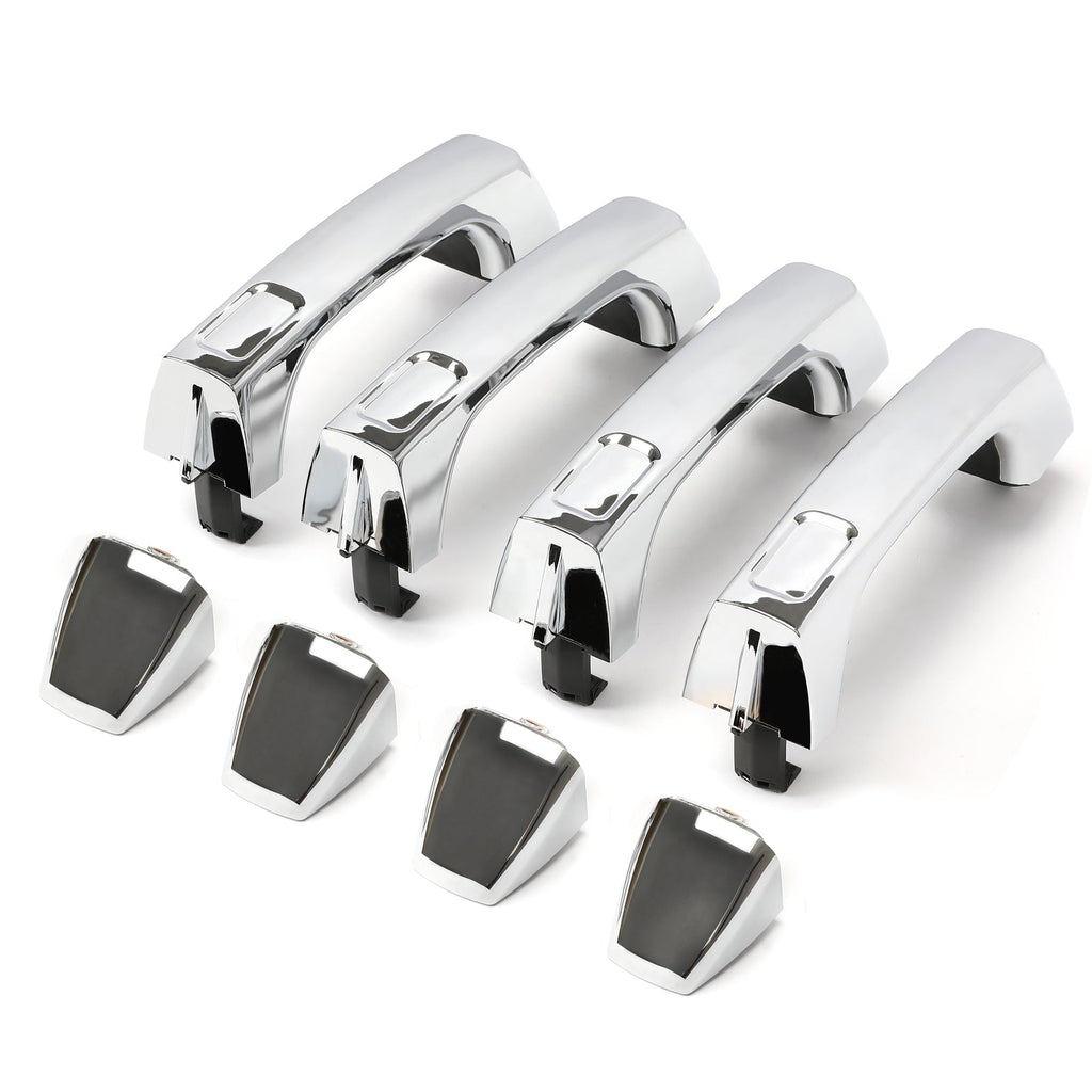 For Hummer H3 H3T 2006-2010 07 Chrome Outside Door Handle Front Rear Left Right