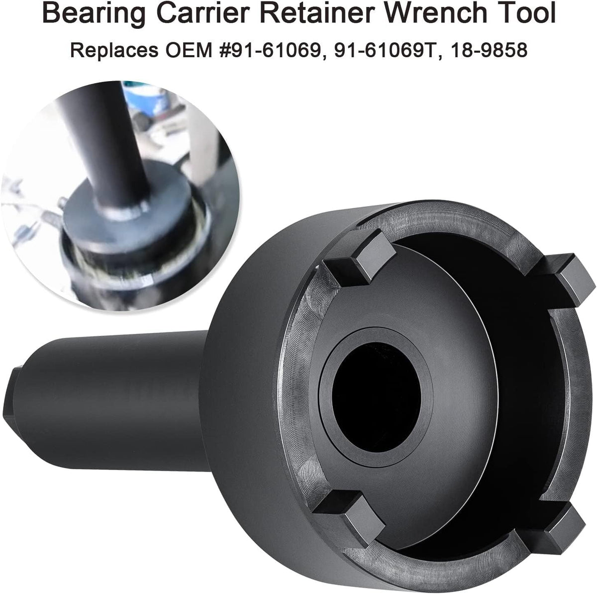 Bearing Carrier Nut & Spanner Wrench Drive Tool For Mercruiser Alpha 1, Gen 2