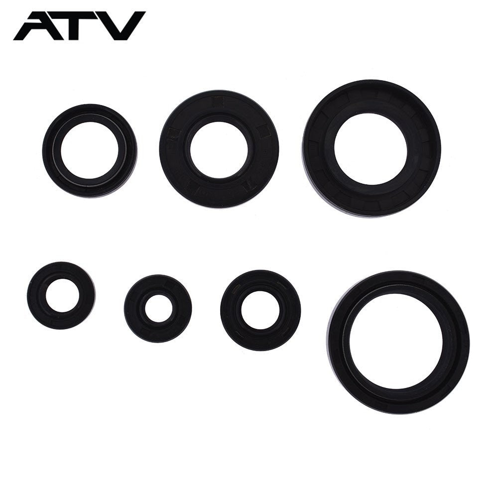 new For Yamaha Blaster 200 YFS200 1988-06  Engine Crank 7 Piece Oil Seal Set Kit