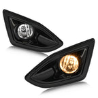 Bumper Fog Lights Lamps W/Harness Switch For Ford Edge 2015-2018 Halogen