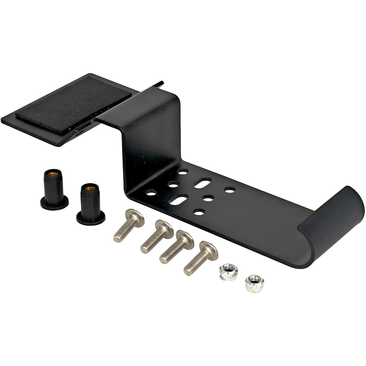 Fit Rugged Ridge CB Radio Mounting Blk Steel Bracket for Jeep Wrangler JK 07-18