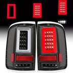 Black For Ford F150 LOBO 2004 2005 2006 2007 2008 LED Tube Tail Lights Lamps DOT