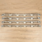 Chrome Grille Grill Insert Overlay For Chevy Silverado 2500 3500 HD LT WT 20-23