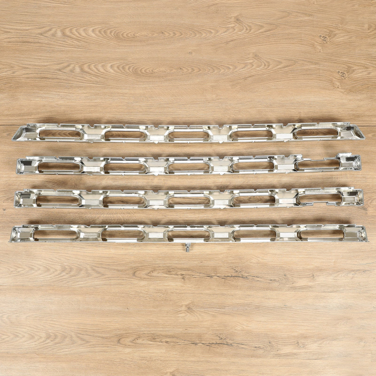 Chrome Grille Grill Insert Overlay For Chevy Silverado 2500 3500 HD LT WT 20-23