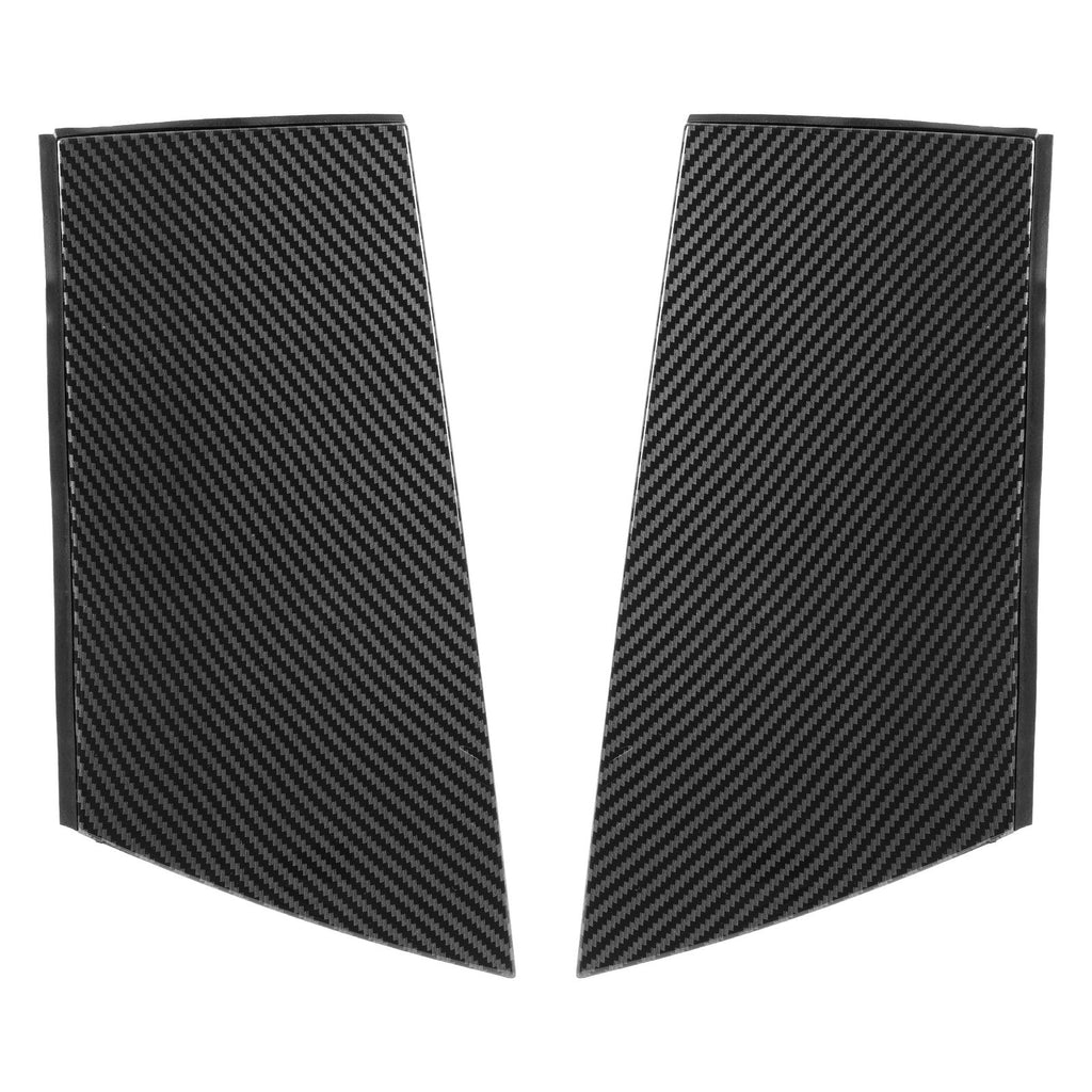 Pillar Molding Trim Cover Carbon Fiber Painted LH & RH For 2009-2020 Nissan 370Z