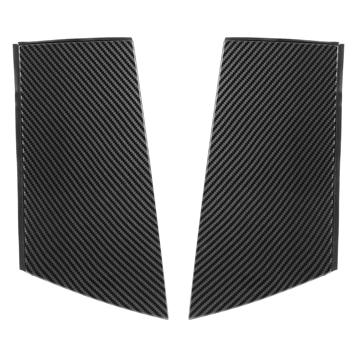 Pillar Molding Trim Cover Carbon Fiber Painted LH & RH For 2009-2020 Nissan 370Z