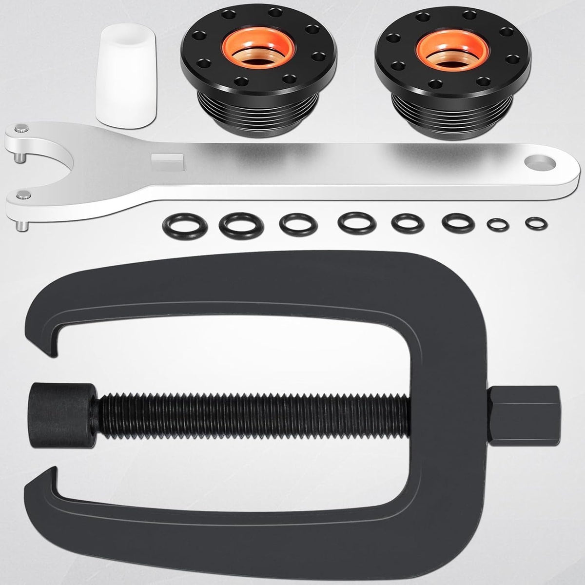 Bracket Puller + Front Mount Hydraulic Steering Cylinder Seal for Seastar