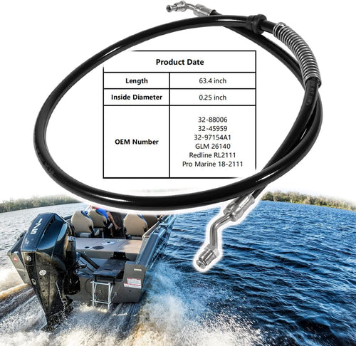 18-2111 Power Trim Hose for Mercury Mariner Outboards Motor 32-88006 / 32-45959
